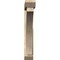 Ekena Millwork Thorton Slat Rough Sawn Bracket w/ Offset Brace, Douglas Fir, 6"W x 38"D x 38"H BKT0604X38X38THR06RDF - alternate 4
